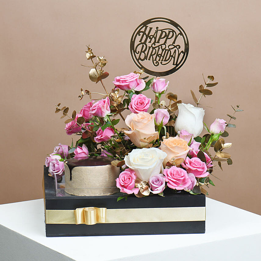 Gourmet Indulgence and Roses Surprise: 