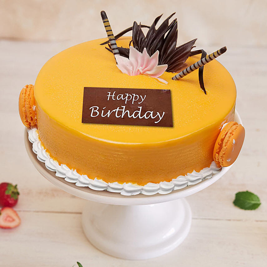 Mango Birthday Surprise Cake: 