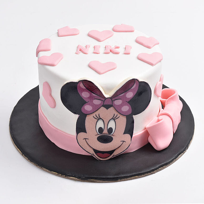 Minnie Magical Mouse Cake: Send Chocolate Cakes To Qatar
