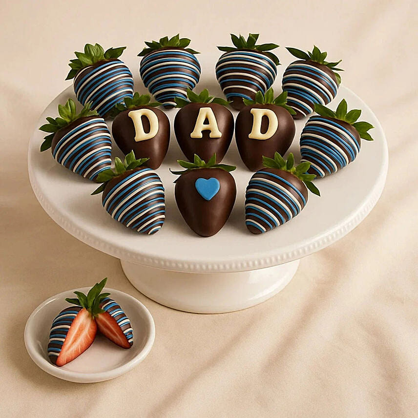 Chocolate Covered Strawberries For DAD: Fathers Day Gifts to Qatar