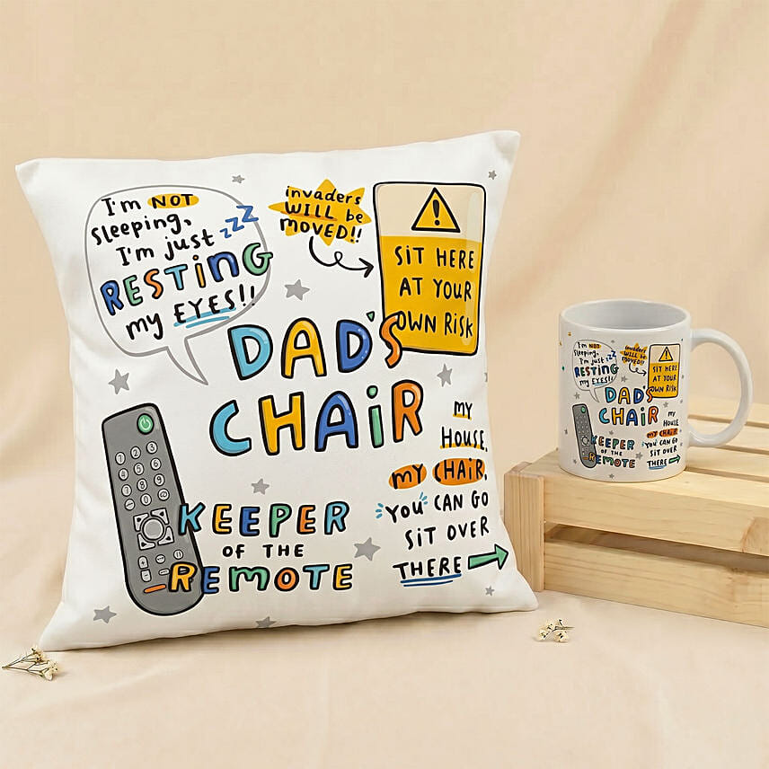 Reserved Seating for Dad Gift Set: 