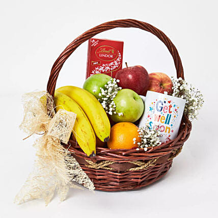 Get Well Soon Basket: Send Gifts to Qatar