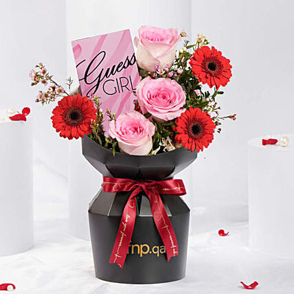 Guess Girl Perfume and Flowers for Her: Send Gifts to Qatar