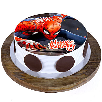 Spiderman Cake: 