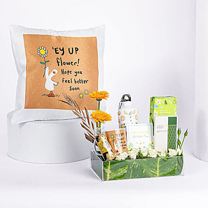 Sunshine & Comfort Get Well Soon Hamper: Send Gift Hampers To Qatar