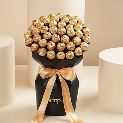 Opulent Ferrero Rocher Bouquet: 