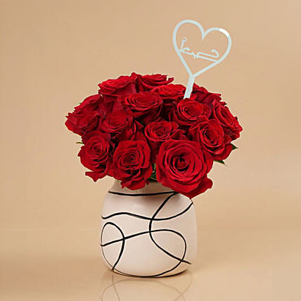 The Modern Muse With Topper: Send Valentine's Day Gifts to Qatar