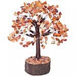 Handcrafted Agate Stone Wish Tree