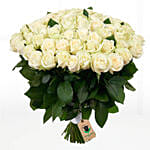 100 Stems Heavenly White Rose Bunch