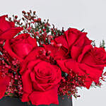 12 Red Roses Box Arrangement