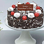 Appetizing Black Forest Cake For Teachers Day 1.5 Kg