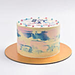 Babys Gender Reveal Cake
