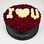 Beautiful I Love You Roses Arrangement