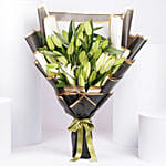 Beautiful White Lilies Bouquet