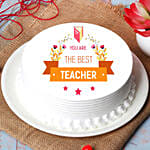 Best Teacher Chocolate Cake