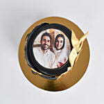 Black Beauty Butter Cream Photo Cake