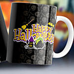 Black Theme Happy Halloween Mug