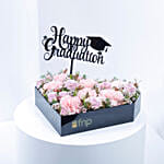Blushing Blossoms Heart Box | Happy Graduation