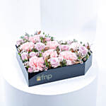 Blushing Blossoms Heart Box | Happy Graduation