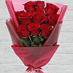 Bouquet Of 15 Lovely Red Roses