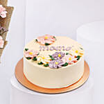 Carnation Bouquet & Chocolate Cake For MOM