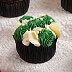 Christmas Joy Chocolate Cupcakes