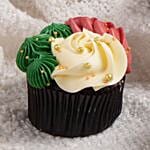 Christmas Joy Chocolate Cupcakes