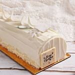 Christmas Vanilla Log Cake