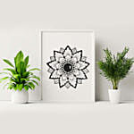 Classic Black Art White Frame