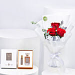 Combo of Roses and Perfume