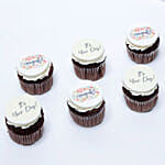 Congrats Cupcake 6 Pcs