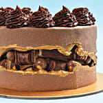 Delectable Designer Chocolate cake 8 Portion