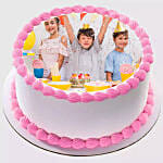 Delicious Birthday Photo Cake 1 Kg