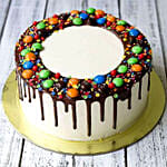 Delicious M&M Cake