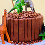 Dinosaur Red Velvet Cake