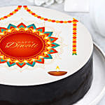 Diwali Celebration Chocolate Cake