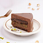 Dubai Chocolate Pistachio Kunafa Slice Cake