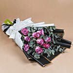 Enchanted Purple Roses Bouquet