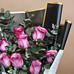 Enchanted Purple Roses Bouquet