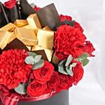 Floral Chocolate Bliss For Valentines