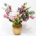 Flower Arrangement in Vase with Perfume