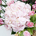 Flower Arrangement in Vase with Perfume