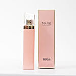 Flower Bouquet with Perfume and Chocolates