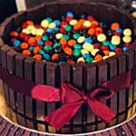 Fun Gems Kitkat Cream Cake 1 Kg