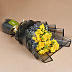 Golden Twilight Roses N Sweet Surprise Combo