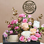 Gourmet Indulgence N Roses Surprise