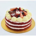 Half Kg Red Velvet Cake For Anniversary