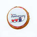 Happy Anniversary Cupcake 6 Pcs