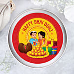 Happy Bhai Dooj Chocolate Cake Half Kg
