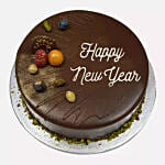 Happy New Year Chocolate Cake